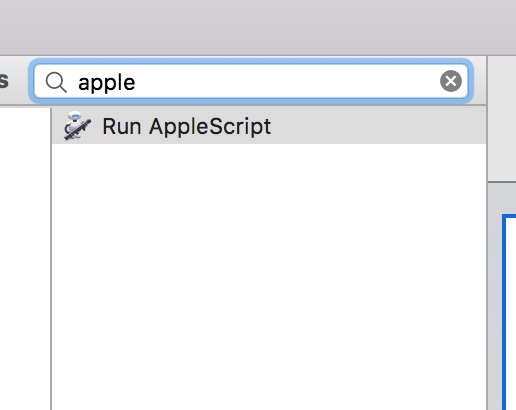 Automator apple script